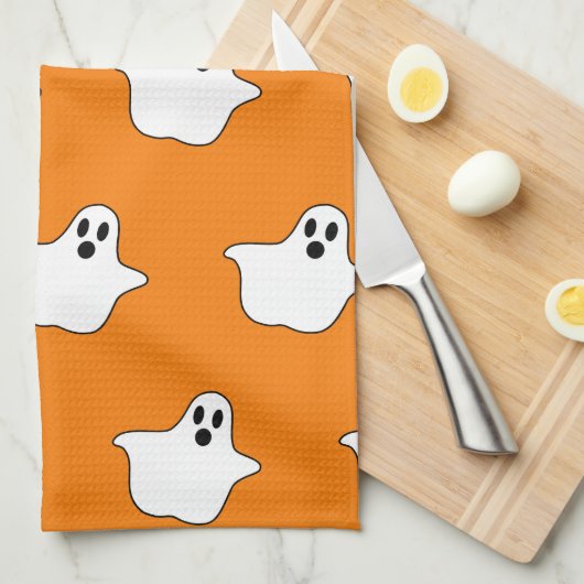 Halloween Geist Küchentücher (Viertel Falte)