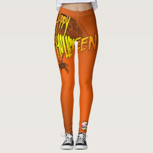 Halloween-Geist-Kürbis-Hexe-Leggings Leggings