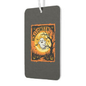 Halloween-Geist-Kürbis-Verlassener-Baum Autolufterfrischer (Links)