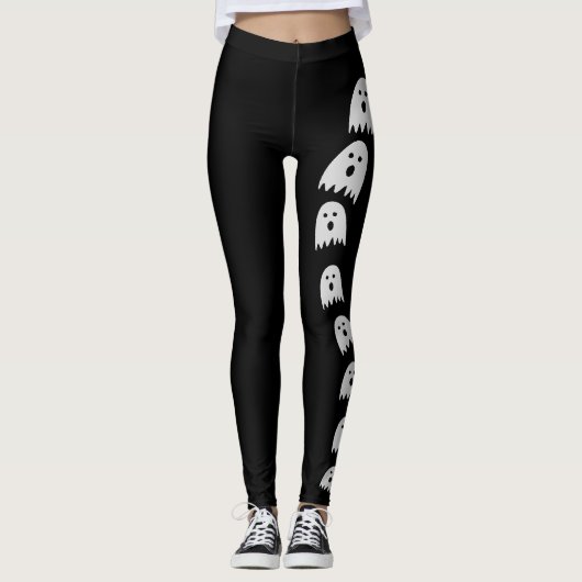 Halloween-Geist-Leggings Leggings (Vorderseite)