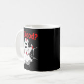 Halloween-Geist Lustiger Phlebotomist Phlebotomie  Kaffeetasse (Vorderseite Links)