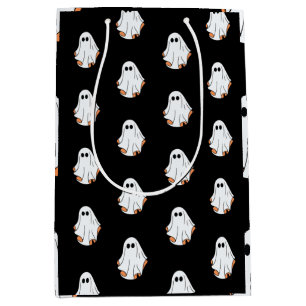 Halloween-Geist, Lustiges Halloween, Halloween-Par Mittlere Geschenktüte