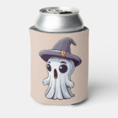 Halloween: Geist mit Hut - Dosenkühler (Kanne Rückseite)