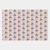 Halloween: Geist mit Hut - Geschenkpapier Set (Vorderseite 2)