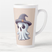 Halloween: Geist mit Hut - Milchtasse (Rechts)