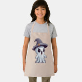 Halloween: Geist mit Hut - Schürze (Insitu)