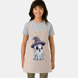 Halloween: Geist mit Hut -  Schürze