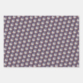 Halloween: Geist mit Kürbissen -  Geschenkpapier Set (Vorderseite 3)