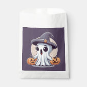 Halloween: Geist mit Kürbissen -  Geschenktütchen (Vorderseite)