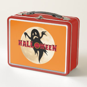 Halloween-Geist-Mond Metall Brotdose
