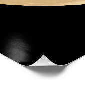 Halloween-Geist-Mond Poster (Ecke)