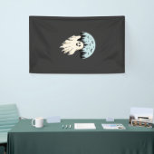 Halloween-Geist-Mond-Wald-Design_1 Banner (Messeveranstaltung)