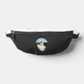 Halloween-Geist-Mond-Wald-Design_1 Bauchtasche (Ablage )