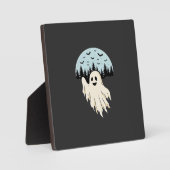 Halloween-Geist-Mond-Wald-Design_1 Fotoplatte (Vorderseite)