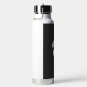 Halloween-Geist-Mond-Wald-Design_1 Trinkflasche (rechts)