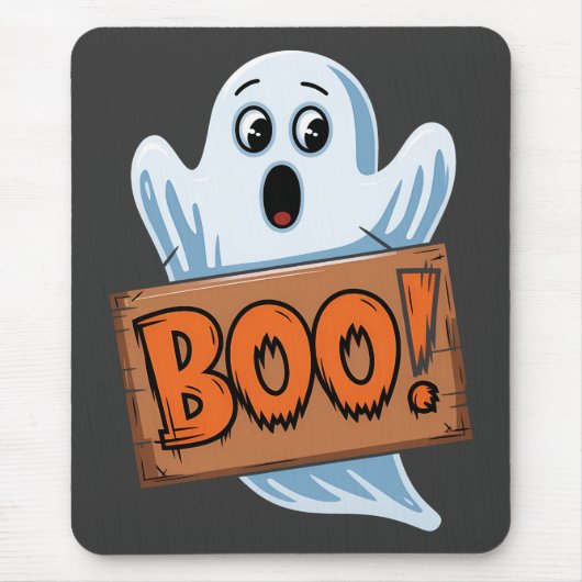 Halloween-Geist Mousepad (Vorne)