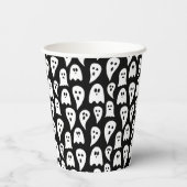 Halloween-Geist Pappbecher (Rückseite)