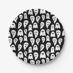 Halloween-Geist Pappteller