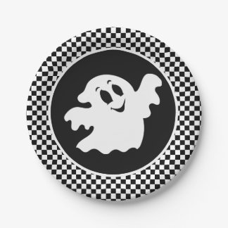 Halloween-Geist Pappteller