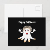 Halloween-Geist Postkarte (Vorne/Hinten)