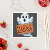 Halloween-Geist Serviette (Beispiel)