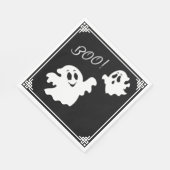 Halloween-Geist Serviette (Ecke)