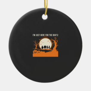 Halloween-Geist-Silhouette Keramik Ornament