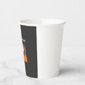 Halloween-Geist-Silhouette Pappbecher (Links)