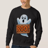 Halloween-Geist Sweatshirt (Vorderseite)