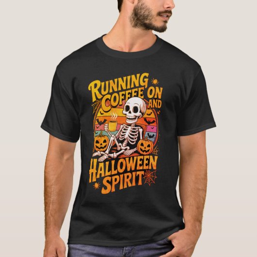 Halloween-Geist T-Shirt (Vorderseite)