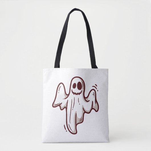 Halloween-Geist Tasche (Vorderseite)