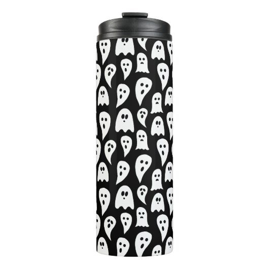 Halloween-Geist Thermosbecher (Vorderseite)