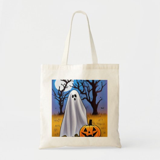 Halloween-Geist Tragetasche (Vorne)