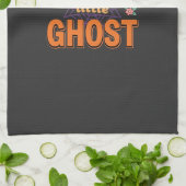 Halloween-Geist Unartiges Kleines Geist Design Geschirrtuch (Gefaltet)