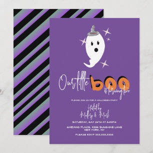 Halloween-Geist Unsere kleine Boo-Einladung Einladung