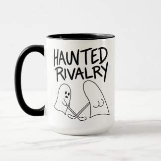 Halloween-Geist Verhext Erhitzte Rivalität Tasse