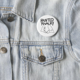 Halloween-Geist Verhext Erhitzte Rivalität Tasse Button