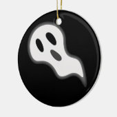Halloween-Geist-Verzierung Keramik Ornament (Links)
