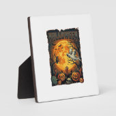 Halloween Geist Vollmond Jack Lanterns Zombie Han Fotoplatte (Vorderseite)