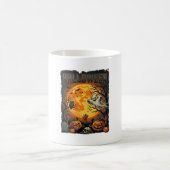 Halloween Geist Vollmond Jack Lanterns Zombie Han Kaffeetasse (Mittel)