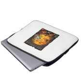 Halloween Geist Vollmond Jack Lanterns Zombie Han Laptopschutzhülle (Vorne Knopf)