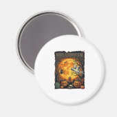 Halloween Geist Vollmond Jack Lanterns Zombie Han Magnet (Vorderseite/Rückseite)