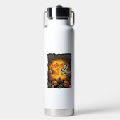 Halloween Geist Vollmond Jack Lanterns Zombie Han Trinkflasche (Vorderseite)