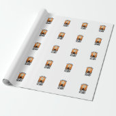 Halloween-Geist wird gruselig Vintage-Spooky_1 Geschenkpapier (Ungerollt)