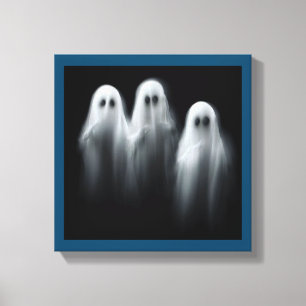 Halloween - Geister 1 Leinwanddruck