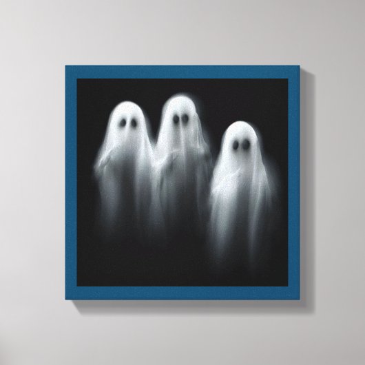 Halloween - Geister 1 Leinwanddruck (Vorderseite)