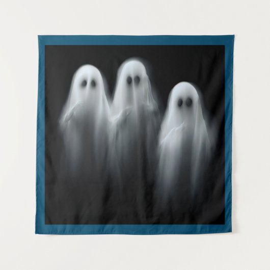 Halloween - Geister 1 Wandteppich (Vorderseite)