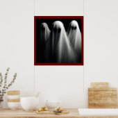 Halloween - Geister 2 Poster (Küche)