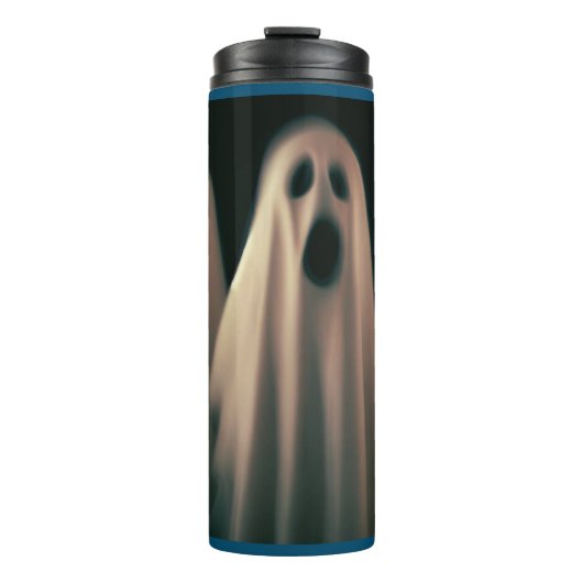 Halloween - Geister 4 Thermosbecher (Vorderseite)