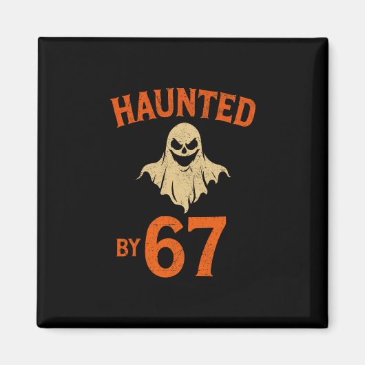 Halloween-Geister 67 Six Seven Meme 1 (23)  Magnet (Vorne)